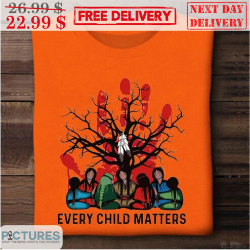 Native Handprint Every Child Matters Shirt