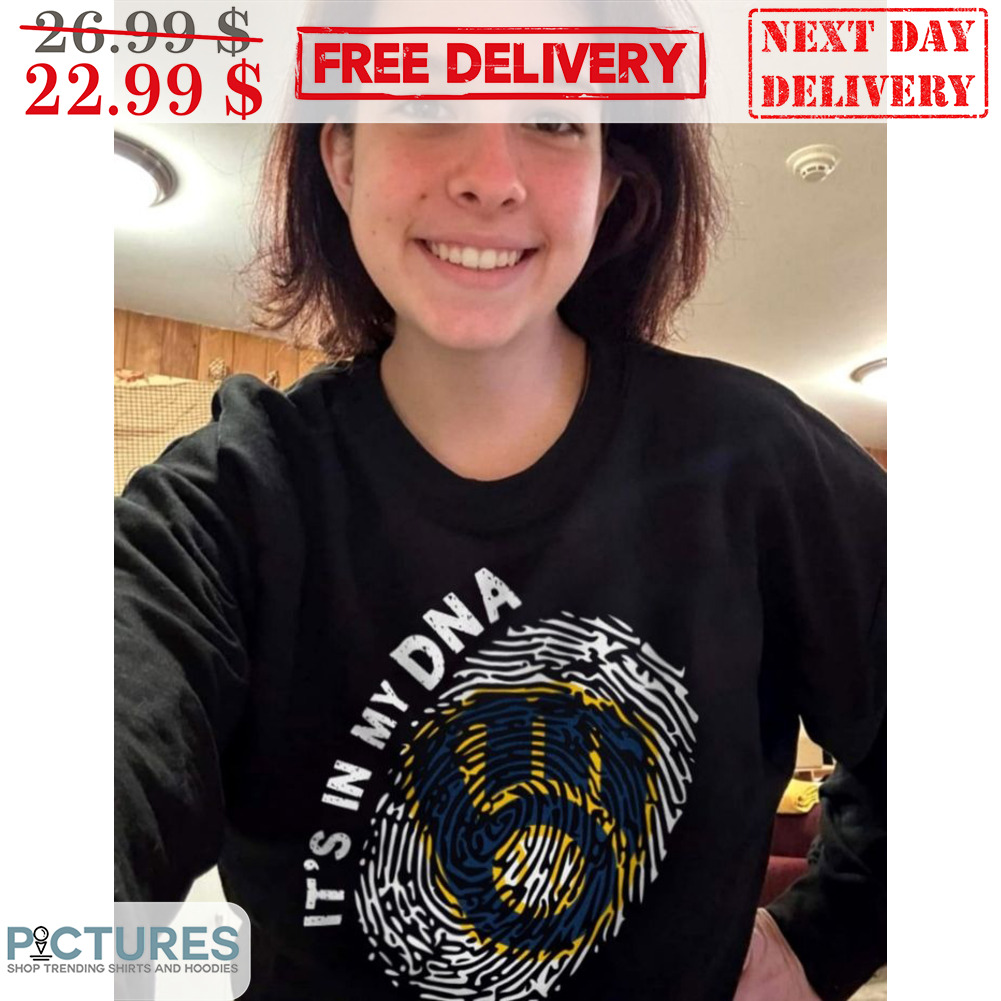 It's In My DNA Fingerprint Milwaukee Brewers MLB Shirt