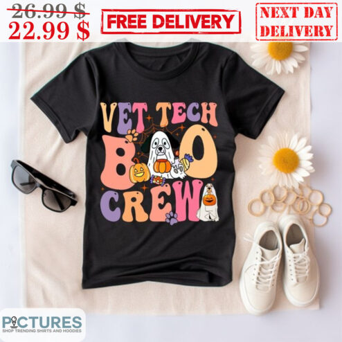 Vet Tech Boo Crew Halloween 2023 Shirt