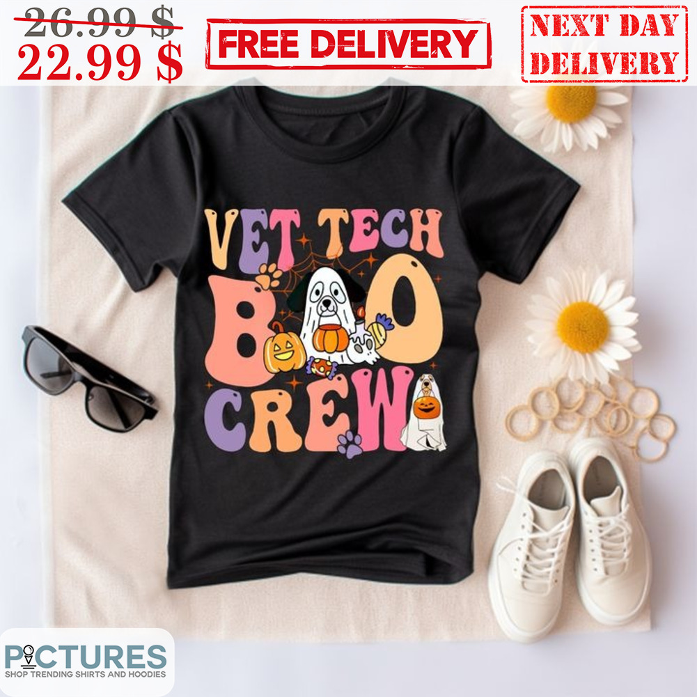 Vet Tech Boo Crew Halloween 2023 Shirt