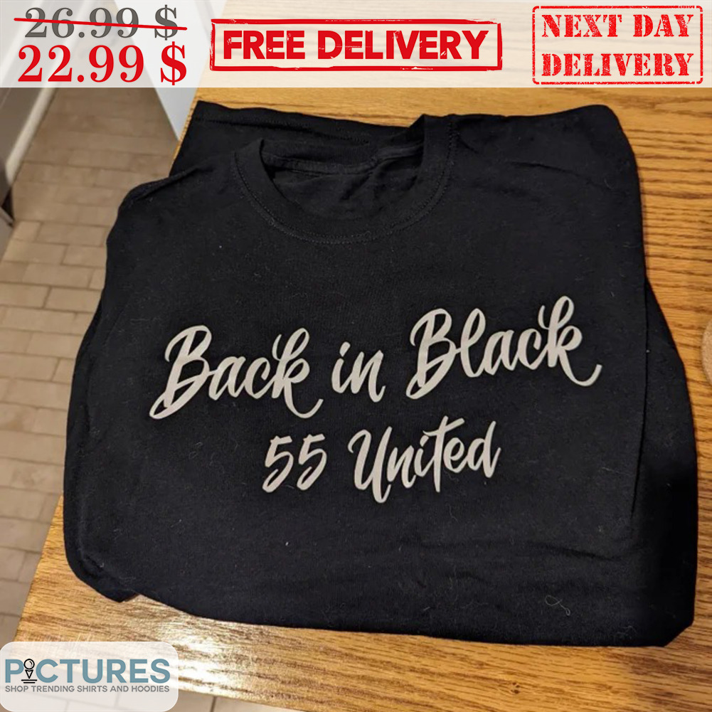 Back In Black 55 Untied Shirt