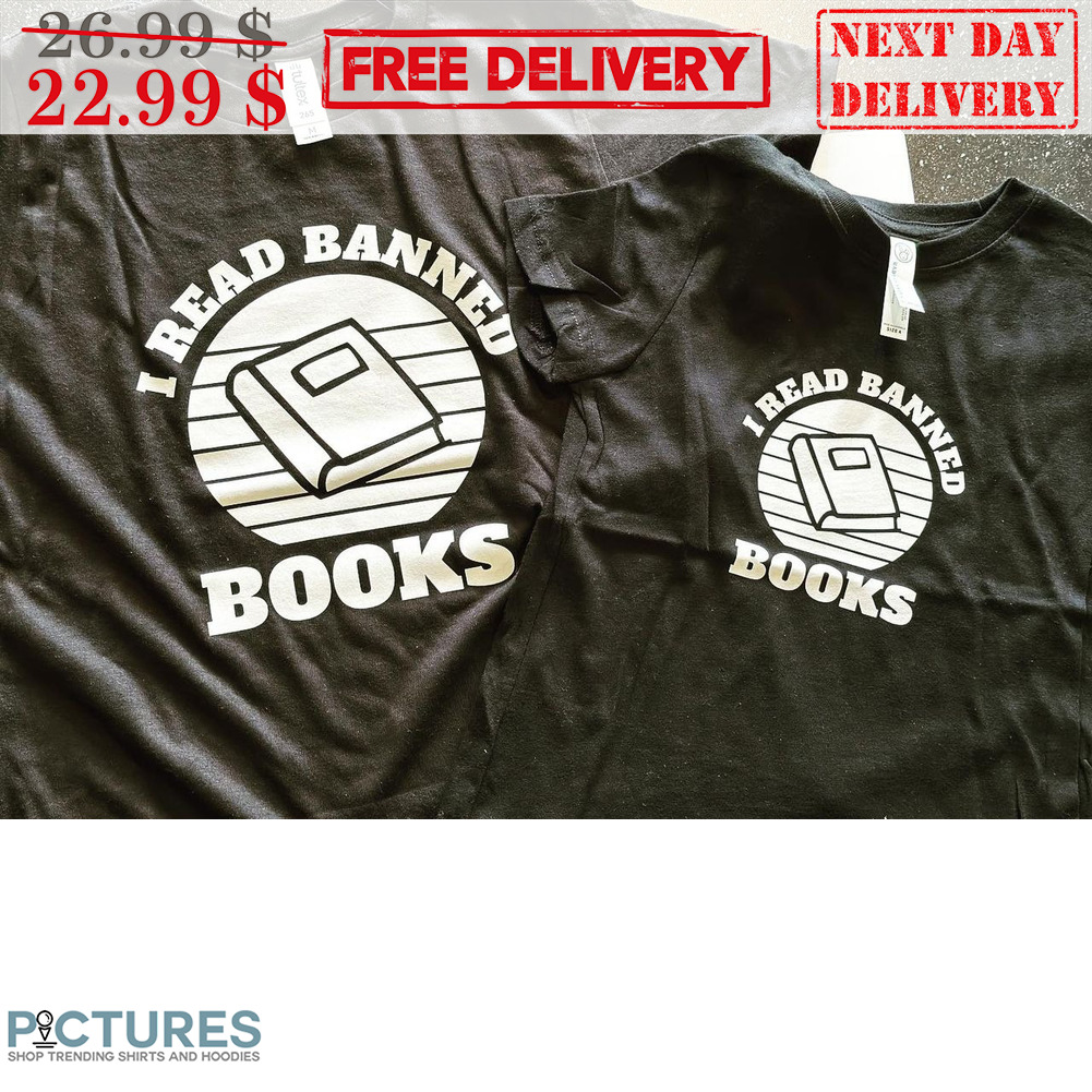 I Read Banned Books Vintage Retro Shirt