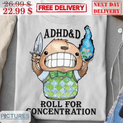 Cody Vrosh ADHD And D Roll For Concentration Shirt
