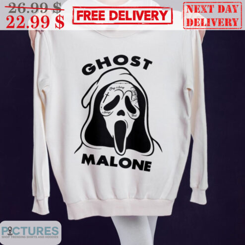 Ghost Malone Ghostface Halloween 2023 Shirt