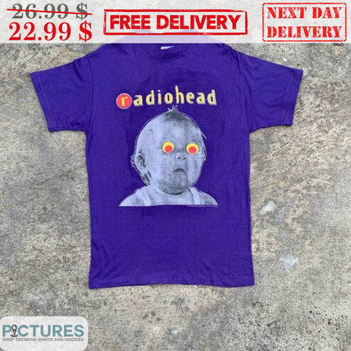 Radiohead Coke Babies Vintage Honey Tour 1993 Shirt
