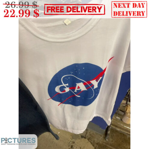 Gay Nasa Logo Shirt