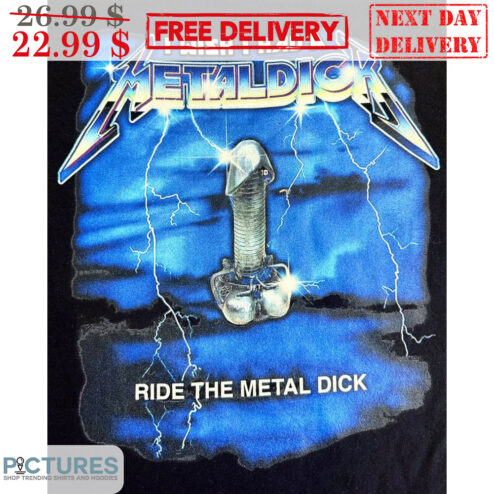I Wish I Had A Metaldick Ride The Metal Dick Lightning Shirt