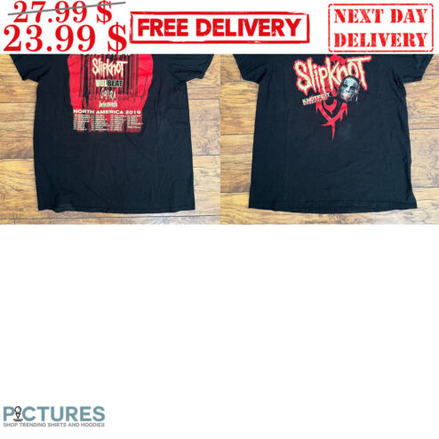 Slipknot Knotfest Roadshow Volbeat Gloria Shirt