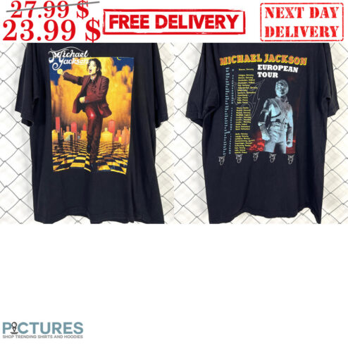 Michael Jackson Dance European Tour 90’s Vintage Shirt