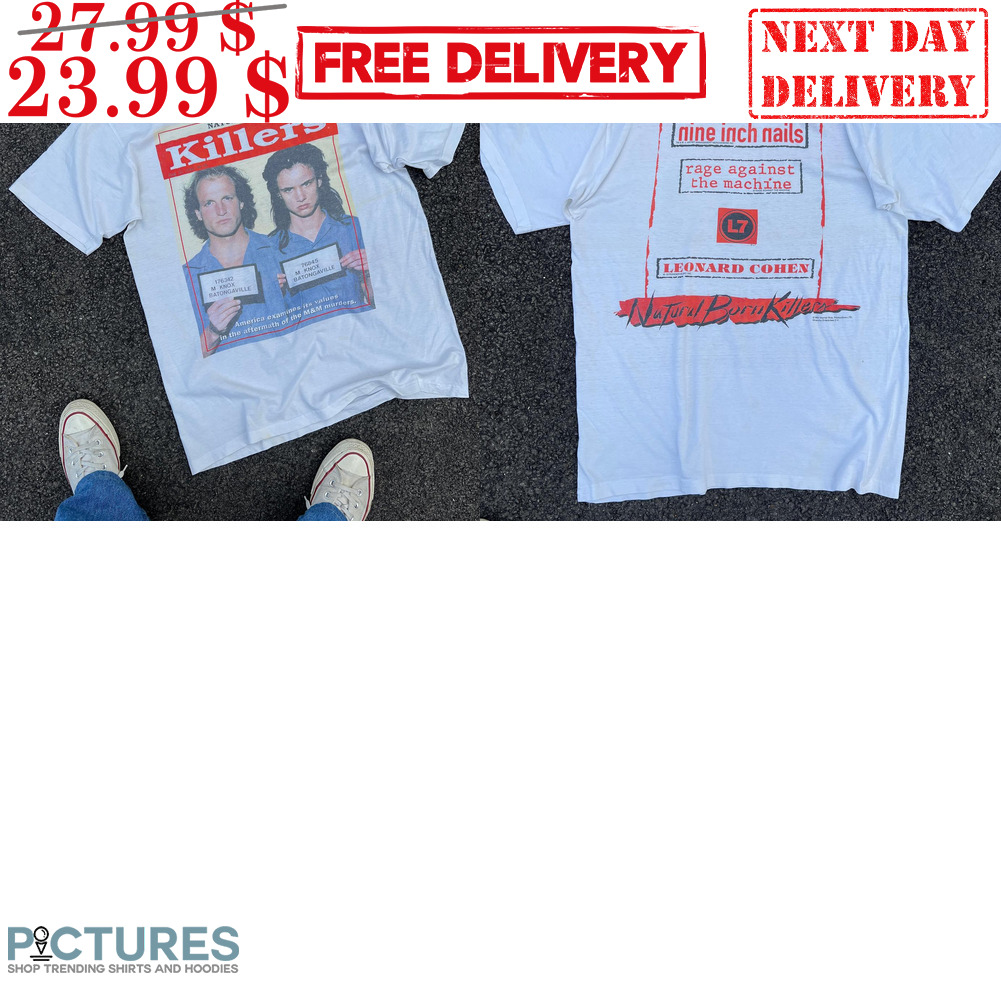 NIN Nine Inch Nails Natural Born Killers Euro No Blood Lust Extremely Shirt