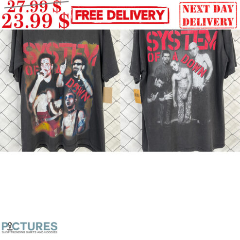 System Of A Down 90’s Vintage Bootleg Shirt