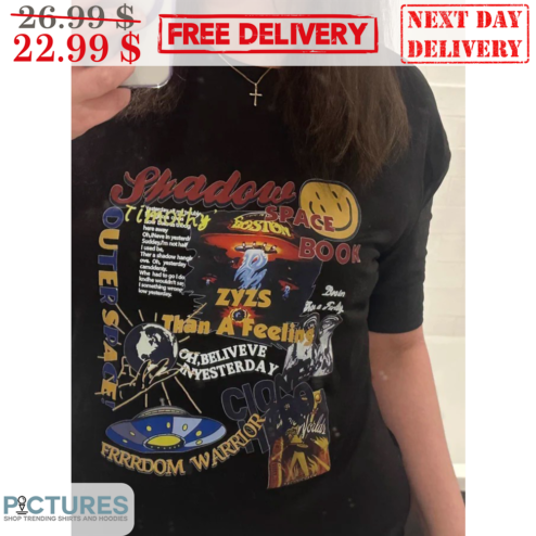 Shadow Space Book Outer Space Zyzs Than A Feeling Shirt