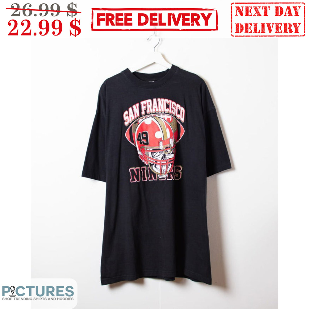 San Francisco 49ers Mens Shirt Quinten Helmet Long Sleeve T