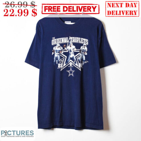 The Original Triplets Dallas Cowboys Signature Shirt