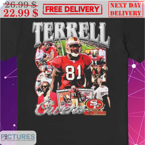 Terrell Owens San Francisco 49ers NFL Bootleg Shirt