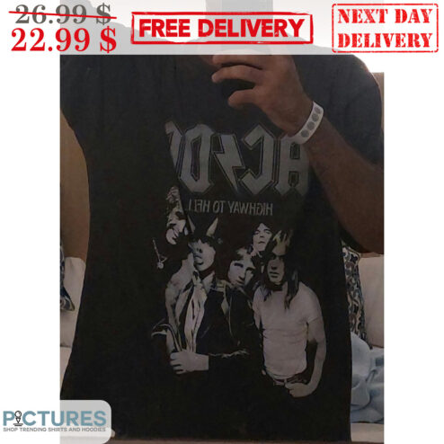 AC DC Highway To Hell Vintage Shirt