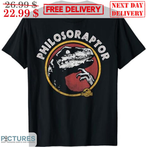 Jurassic Park Humor Philosoraptor Vintage Shirt