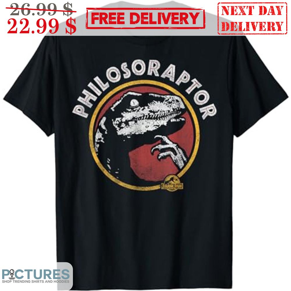 Jurassic Park Humor Philosoraptor Vintage Shirt