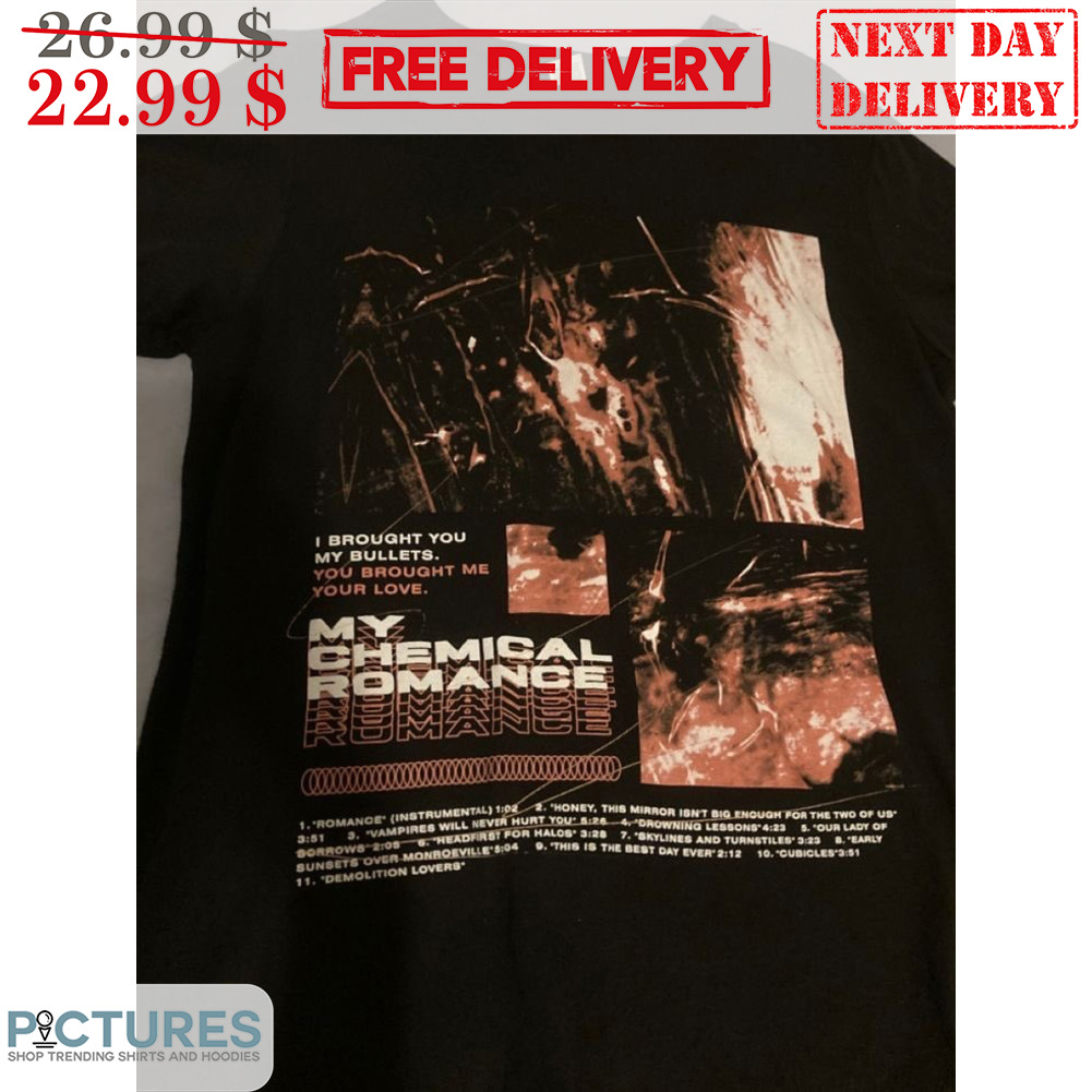 My Chemical Romance I Brought You My Bullets You Brought Me Your Love Shirt