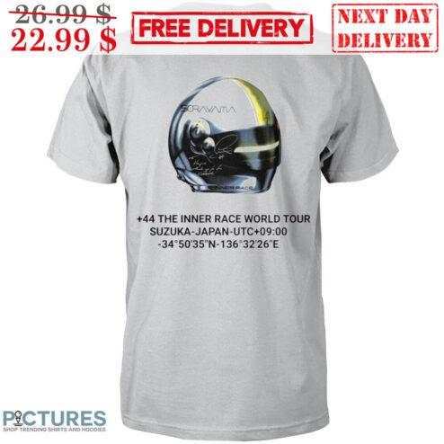 Soravama Helmet 44 The Inner Race World Tour Signature Shirt