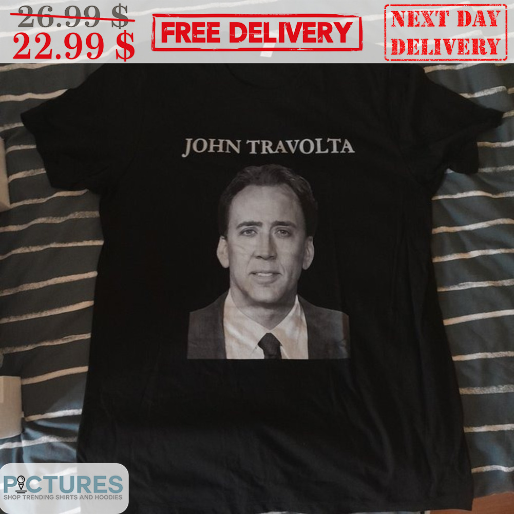 John Travolta Face Off Nicolas Cage Shirt