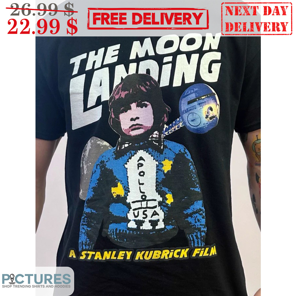 Apollo II USA The Moon Landing A Stanley Kubrick Film Shirt