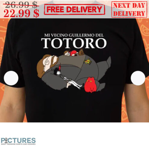 Mi Vecino Guillermo Del Totoro Shirt