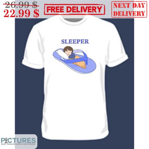 Sleeper Boy Cute Flip Flops Shirt