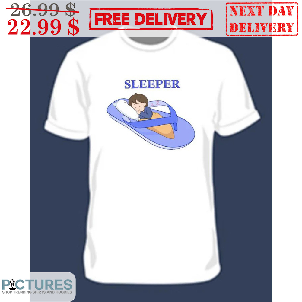 Sleeper Boy Cute Flip Flops Shirt