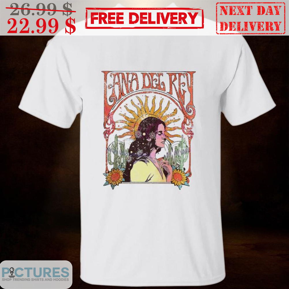 Lana Del Rey Sunflower Vintage Tour 2023 Shirt