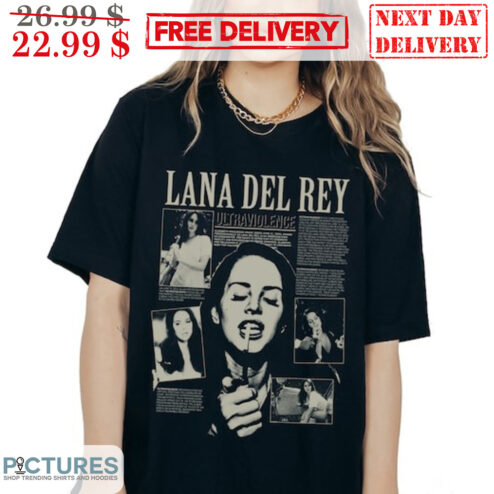 Lana Del Rey Ultraviolence Albums Vintage Shirt