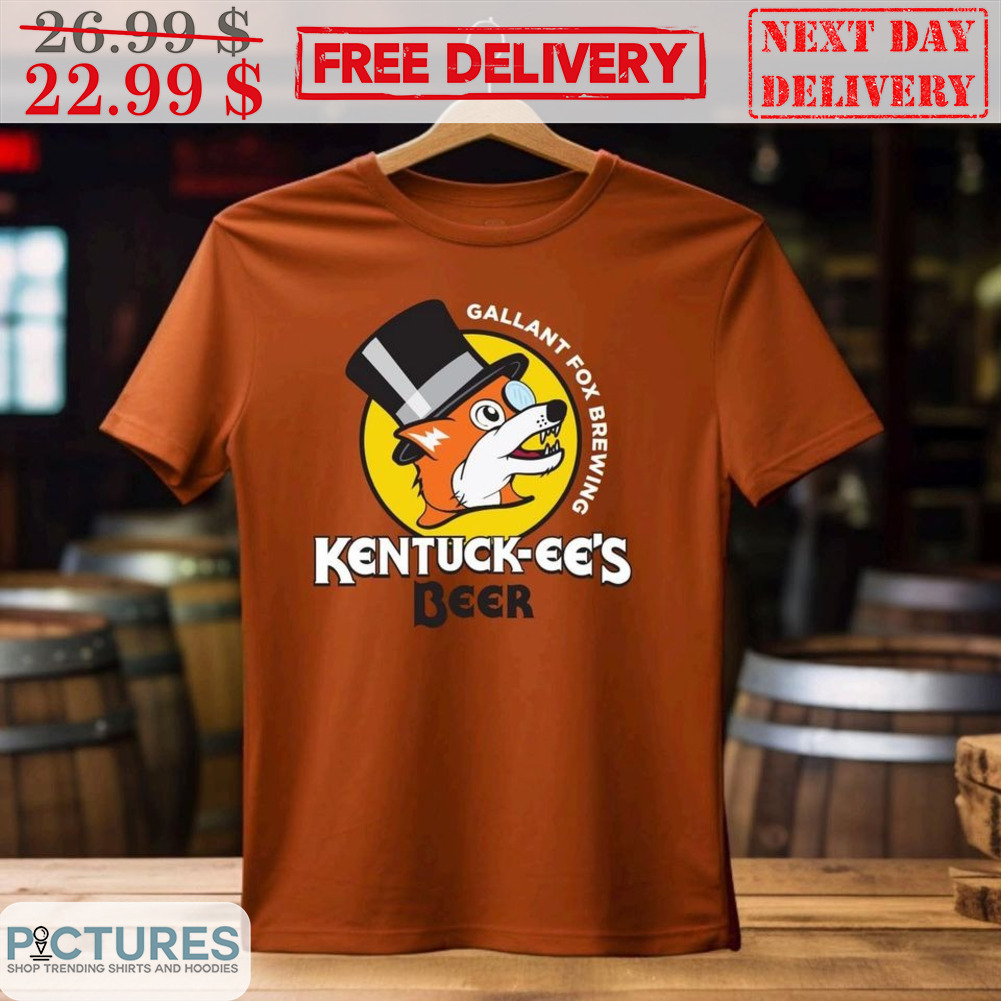Gallant Fox Brewing Kentuck-ee's Beer Shirt