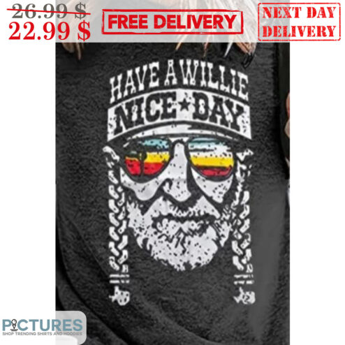 Old Man Have A Whillie Nice Day Vintage Retro Shirt