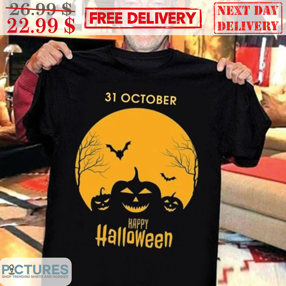 31 October Happy Halloween 2023 Shirt