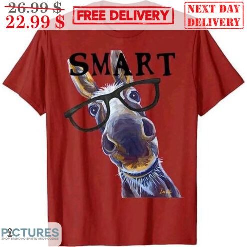 Donkey Glasses Smart Vintage Shirt