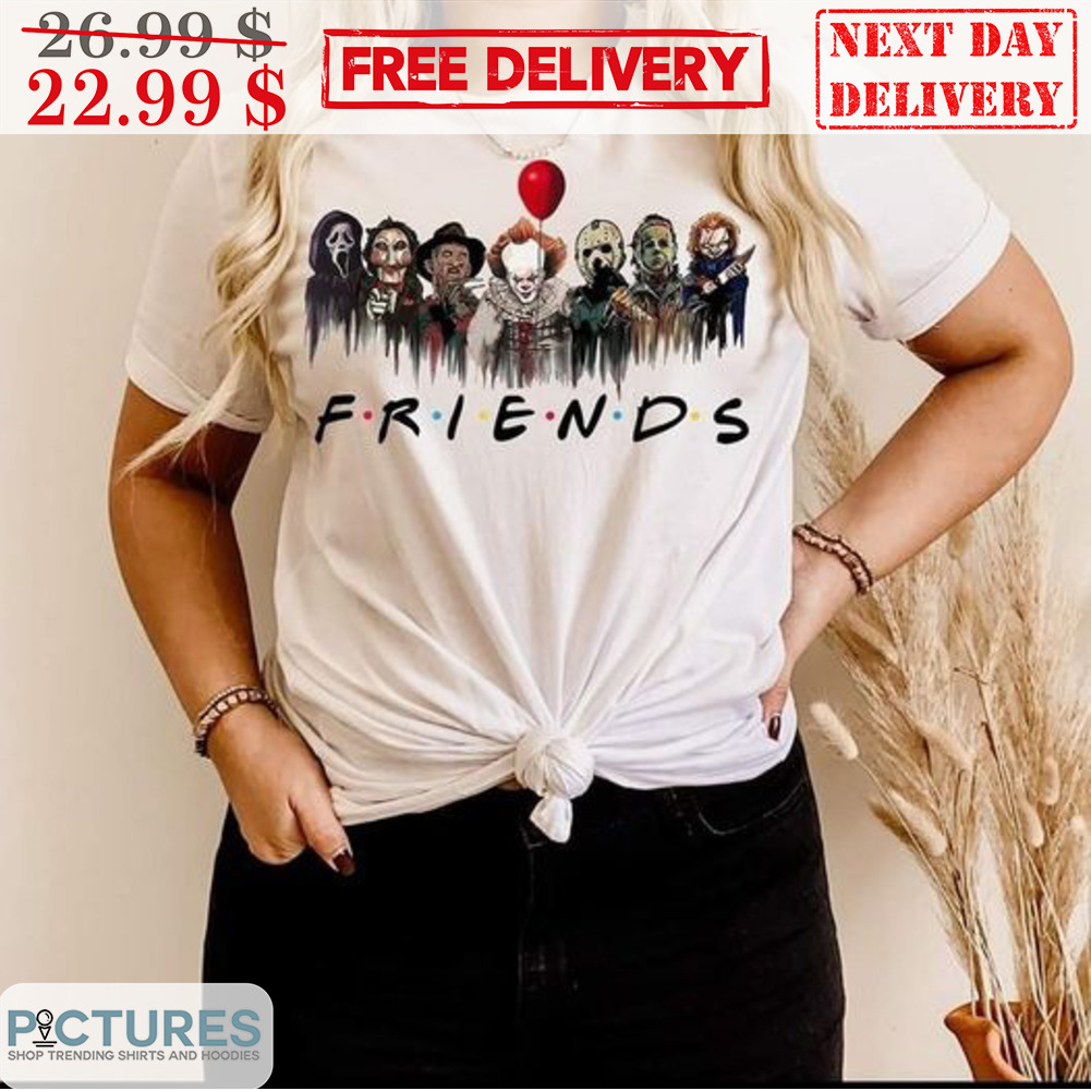FRIENDS Horror Characters Halloween 2023 Shirt