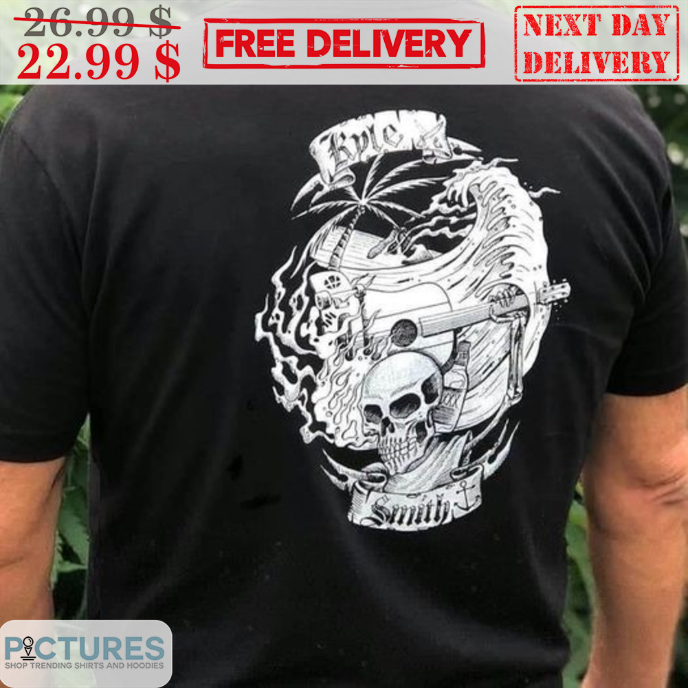 Kyle Smith Skull Guitar Vintage Shirt
