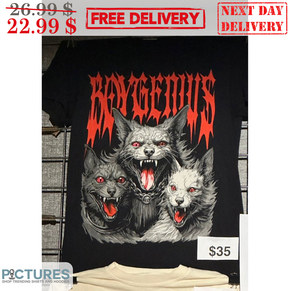 Boygenius Wolves Band Shirt