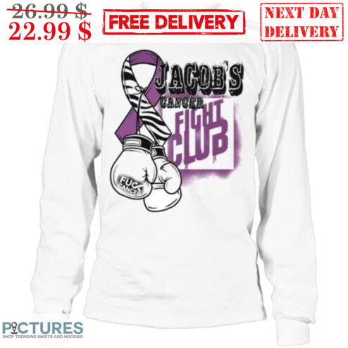 Custom Jacob's Cancer Fight Club Fuck Cancer Awareness Shirt