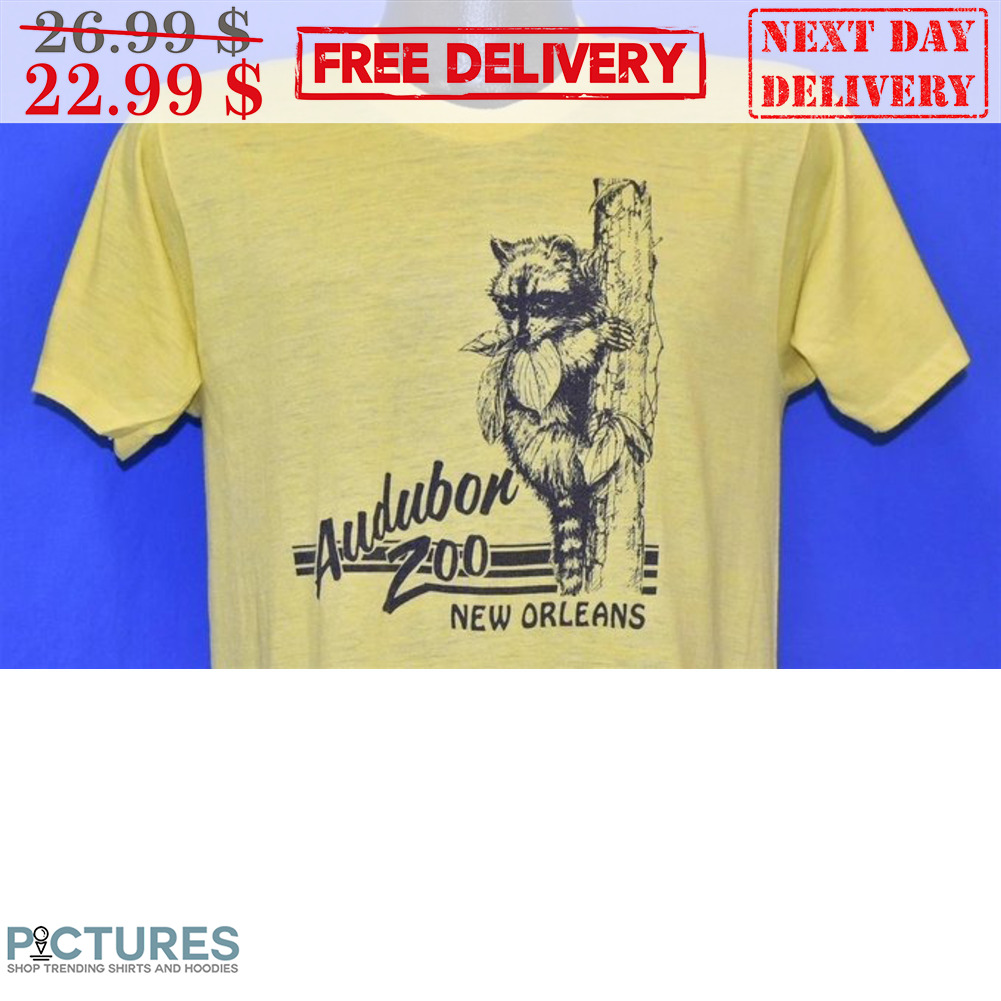 Racoon Audubon Zoo New Orleans Vintage Shirt