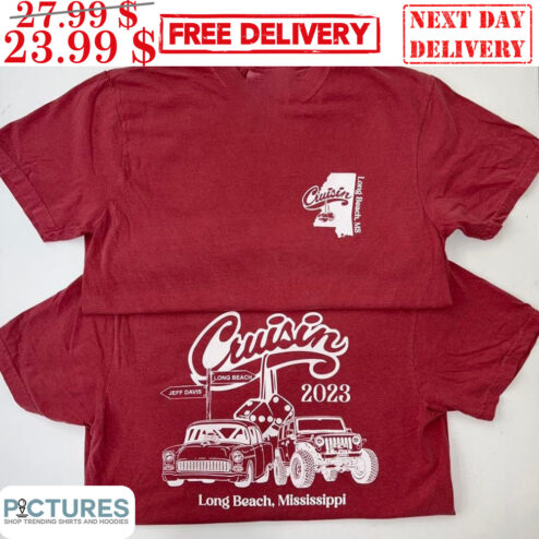 Cruisin Truck Long Beach Mississippi 2023 Shirt