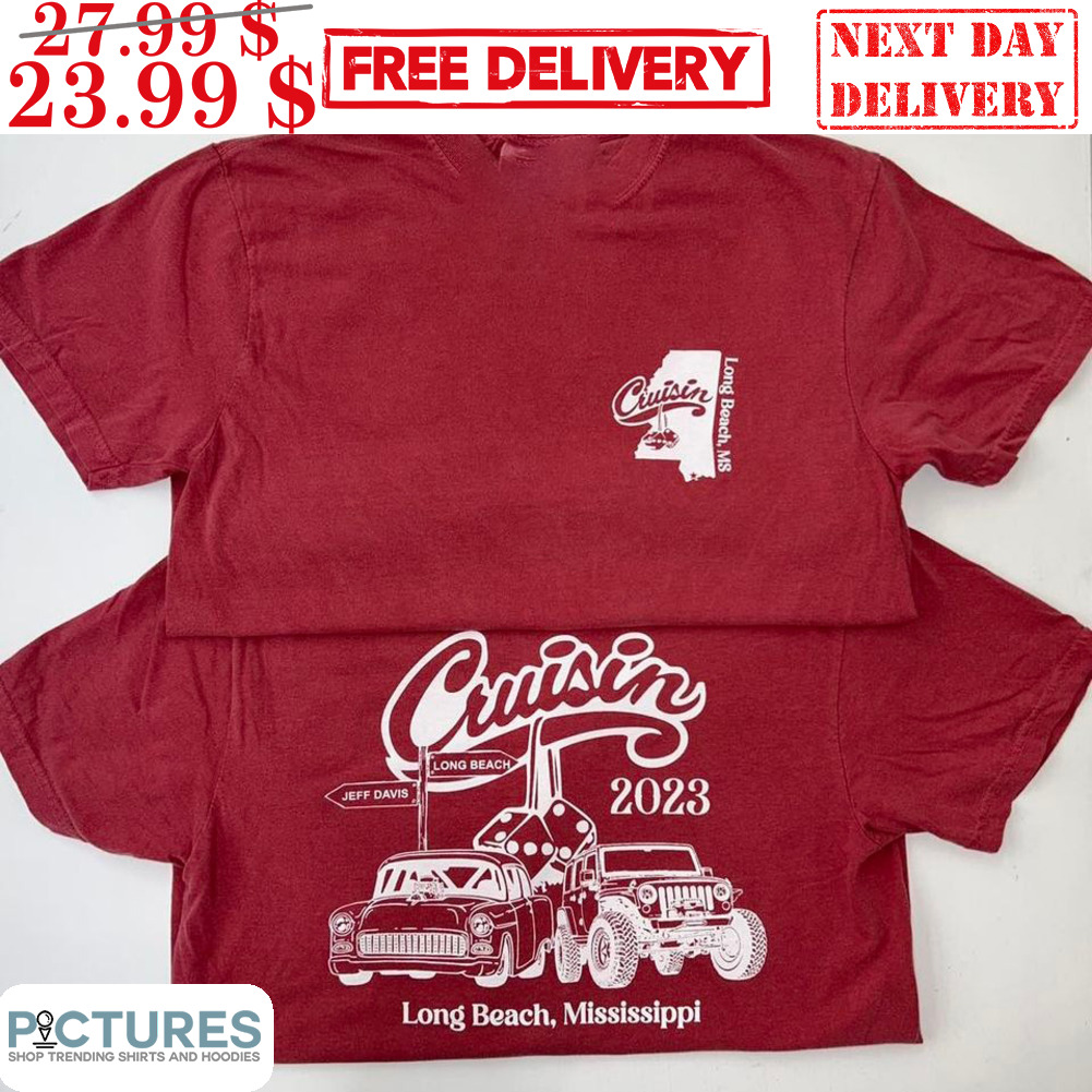 Cruisin Truck Long Beach Mississippi 2023 Shirt