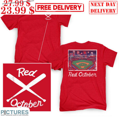 Red October Is Back Stadium Vintage Baseball Shirt