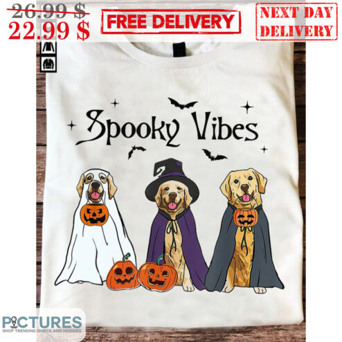 Dogs Spooky Vibes Halloween 2023 Shirt