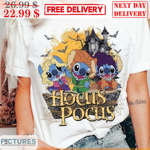 Stitch Hocus Pocus Halloween 2023 Shirt