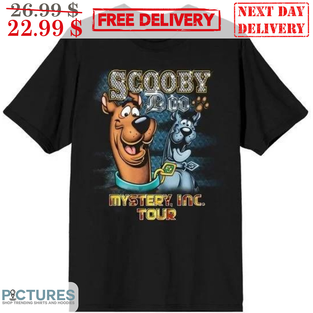 Scooby Doo Mystery INC Tour Dinamond Shirt