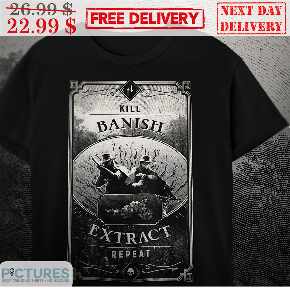 Cowboy Kill Banish Extract Repeat Vintage Shirt