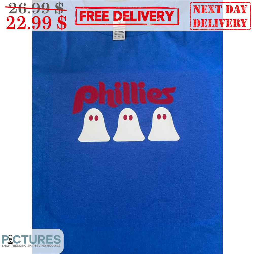 Boo Ghost Philies Philadelphia Phillies Halloween 2023 Shirt