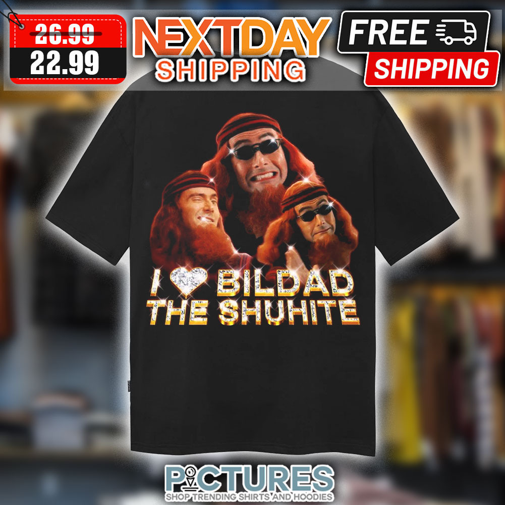 Crowley I Love Bildad The Shuhite Good Omens Shirt