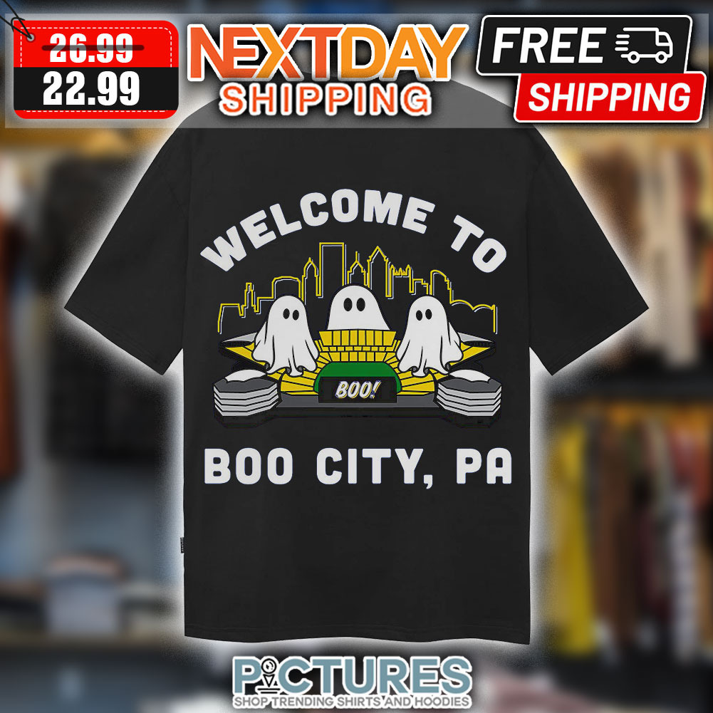 Boo Ghost Welcome To Boo City PA Halloween 2023 Shirt